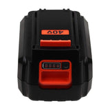 LBXR2036 40 Volt 2500mAh Lithium Ion Replacement for Black and Decker 40V Battery Max LBX2040 LBXR36 LBX36 LBXR2040 Cordless Power Tools - 2 Pack