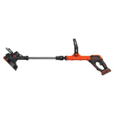 BLACK+DECKER LST522 20V MAX Lithium 2-Speed String Trimmer/Edger, 12