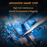 RM RICOMAX Professional Metal Detector GC-1037ăDisc & Notch & Pinpoint Modesă Metal Detector Waterproof IP68 with High AccuracyăAdvanced DSP Chipă Metal Detectors for Adults with Headphones