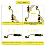 wedigout Metal Detector 100Feet Waterproof Pinpointer- Handheld Pulse Induction Targeting Underwater Hunting Metal Detecting Tool with LED Light