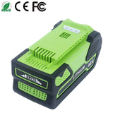 Epowon 5000mAh Replacement Greenworks G-MAX 40V Lithium Battery for 29472 29462 29252 20202 22262 25312 Cordless Chainsaw Power Tools