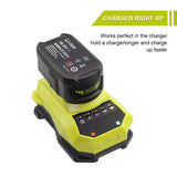 6.0Ah for Ryobi 18v Battery for Ryobi Lithium Battery One Plus P100 P102 P104 P105 P108 P107 2-P