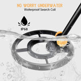 RM RICOMAX JR Metal Detector for Kids with LCD Display & BuzzerăIP68 Waterproof Coil & 2lb LightweightăăOne-Press Operation & Various Detectionă 24