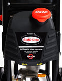 SIMPSON Cleaning CM60912 Clean Machine Gas Pressure Washer Powered by Simpson, 2400 PSI at 2.0 GPM