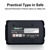 Biswaye 9000mAh 18V Lithium Battery M18 for Milwaukee, Replacement for Milwaukee 18V M18 High Demand 9.0 Battery 48-11-1890 48-11-1852 48-11-1850 48-11-1828