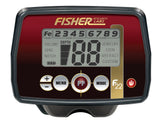 Fisher F22 Weatherproof Metal Detector with Submersible Search Coil