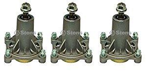 Craftsman Three 187292, 192870, 532187292, 532192870 Spindle, Mounting Holes Tapped, Includes Hardware, Husqvarna Poulan