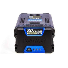 Kobalt 80-volt 2.5-Amp Hours Rechargeable Lithium Ion Cordless Power Equipment Battery