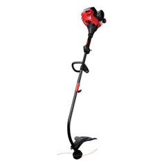 Troy-Bilt 25-cc 2-Cycle 17-in Curved Shaft Gas String Trimmer and Edger