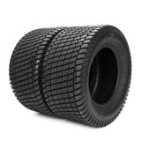 TRIBLE SIX Set of 2 Tubeless Turf Tires 24x12-12 Lawn & Garden Mower Tractor Cart Tires 6 Ply Tubeless Tire P332 24x12x12 24x12.00-12