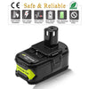 6.0Ah for Ryobi 18v Battery for Ryobi Lithium Battery One Plus P100 P102 P104 P105 P108 P107 2-P