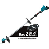 Makita XRU09PT1 18V X2 (36V) LXT Lithium-Ion Brushless Cordless String Trimmer Kit with 4 Batteries (5.0Ah), Teal