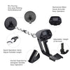 Kingdetector MD-4030 Pro Edition Hobby Explorer Waterproof Search Coil with shovel Metal Detectors