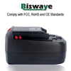 Biswaye 2Pack 18V Battery SB18C SB18A SB18B for Skil 18V Select System Cordless Tools 2810 2888 2895 2897 2898 4570 5850 5995 7305 9350, 3000mAh Ni-Cd