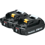 Makita BL1820B-2 18V Compact Lithium-Ion 2.0Ah Battery Twin Pack