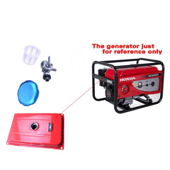 FLYPIG 5 Gallon Generator Gas Tank Fuel Filter Cap Gauge Petcock Universal fits EC2500
