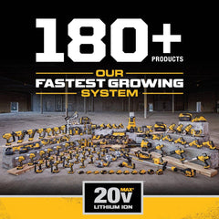 DEWALT 20V MAX Battery, Compact 2.0Ah Double Pack (DCB203-2), Yellow