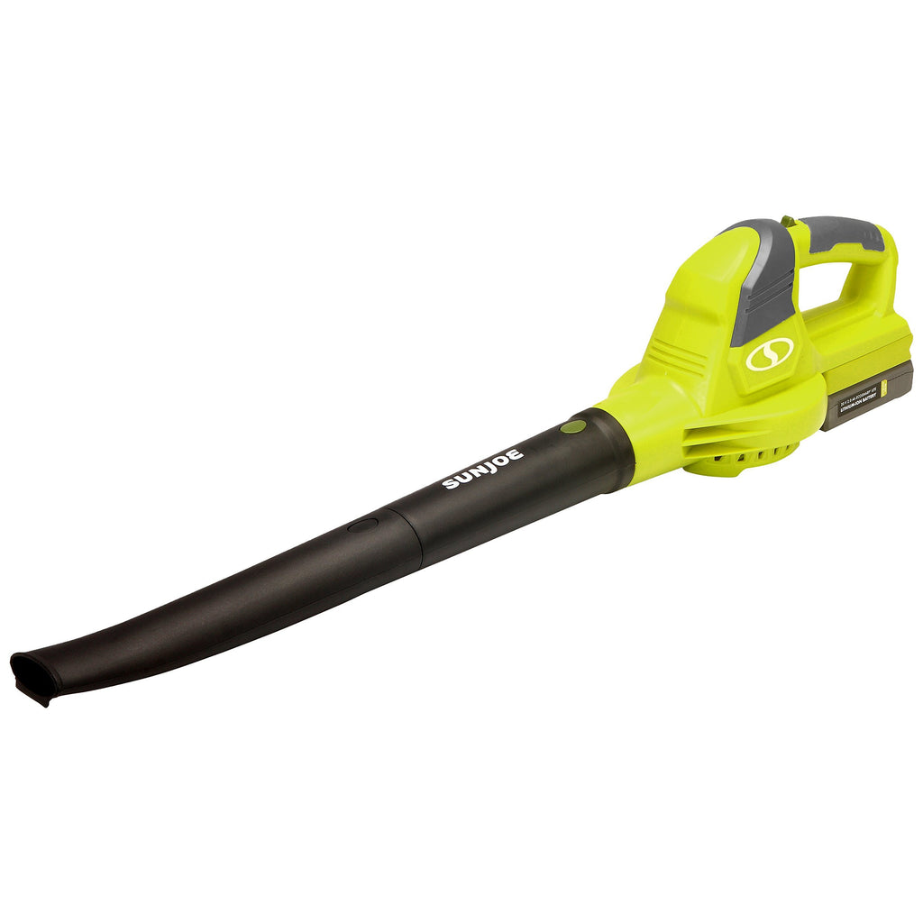 Sun Joe 20VIONLTE-BLW 2.0-Amp 20-Volt Cordless Blower/Sweeper, Green