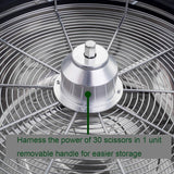 Growtent Garden Bowl Trimmer 19 Inch Cutting Hydroponic Bud Leaf and Flower with Upgraded Gears