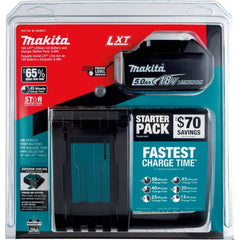 Makita BL1850BDC1  LXT Lithium-Ion Battery and Charger Starter Pack, 18V