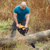 ORCISH 62cc 2-Cycle 20-Inch Gas Powered Carrying Case Chainsaw