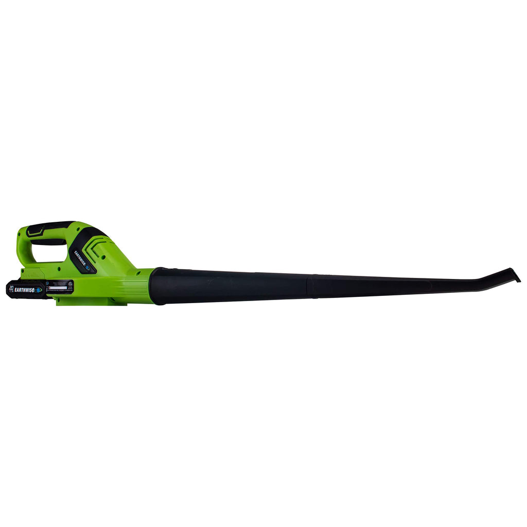 Earthwise LB21020 20-Volt 150MPH Cordless Blower, 2.0AH Battery & Fast Charger Included