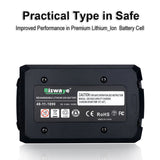 Biswaye 9000mAh 18V Lithium Battery M18 for Milwaukee, Replacement for Milwaukee 18V M18 High Demand 9.0 Battery 48-11-1890 48-11-1852 48-11-1850 48-11-1828