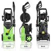 Homdox 3000 PSI Electric Pressure Washer 1.76 GPM Power Washer Machine with Hose Reel and 5 Interchangeable Nozzles