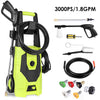 femor Electric Pressure Washer, Power Washer 3000PSI 1800W 1.8GPM, Car Washer with Five Interchange Nozzle, Brush, Detergent Bottle, Perfect for Car Washing, Patio & Garden