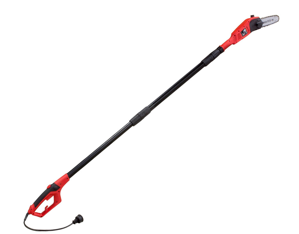 PowerSmart PS6108 8-inch 6 Amp Telescoping Electric Pole Saw with Automatic Lubrication System