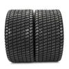 TRIBLE SIX 2pcs 20x10-8 Lawn Mower Cart Turf Tires 20x10.00-8 4 Ply 20/10-8,4PR Tubeless Lawn Mower Cart Turf Tires