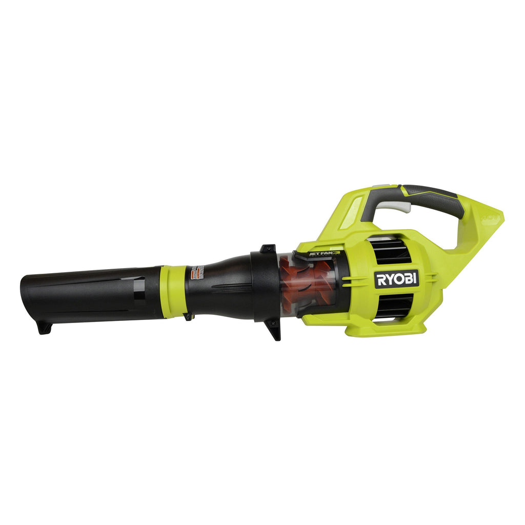 Ryobi RY40403 40V Lithium Ion 110 MPH Jet Fan Blower (Bare Tool Only, Battery, Charger Not Included)  (Renewed)