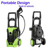 Homdox 3000 PSI Electric Pressure Washer 1800W High Pressure Power Washer Machine with Power Hose Gun Turbo Wand 5 Interchangeable Nozzles