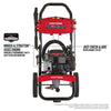 CRAFTSMAN CMXGWAS021021 2800 MAX PSI 2.3 MAX GPM Gas Pressure Washer Powered by Briggs & Stratton 163cc Engine, Made in USA with Global Materials