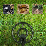 Meterk Underground Metal Detector, High Sensitivity Handheld Metal Detector for Yard, Gold Digger Treasure Hunter Metal Finder Treasures Seeking Tool with Headphone