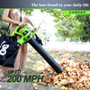 Best Partner Leaf Blower Vacuum Mulcher with 2 Speed Control, 200 MPH Air Speed 12 AMP Motor and Collection Bag Lncluded