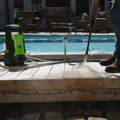 Greenworks 1500 PSI 13 Amp 1.2 GPM Pressure Washer GPW1501 (Renewed)