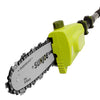 Sun Joe 20VIONLTE-PS8 8-inch 2.0-Amp 20-Volt Cordless Telescoping Pole Chain Saw, Green