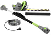 Earthwise CVPH43018 Corded 4.5 Amp 2-in-1 Convertible Pole Hedge Trimmer