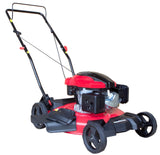 PowerSmart DB8621C Gas Push Mower, Red, Black